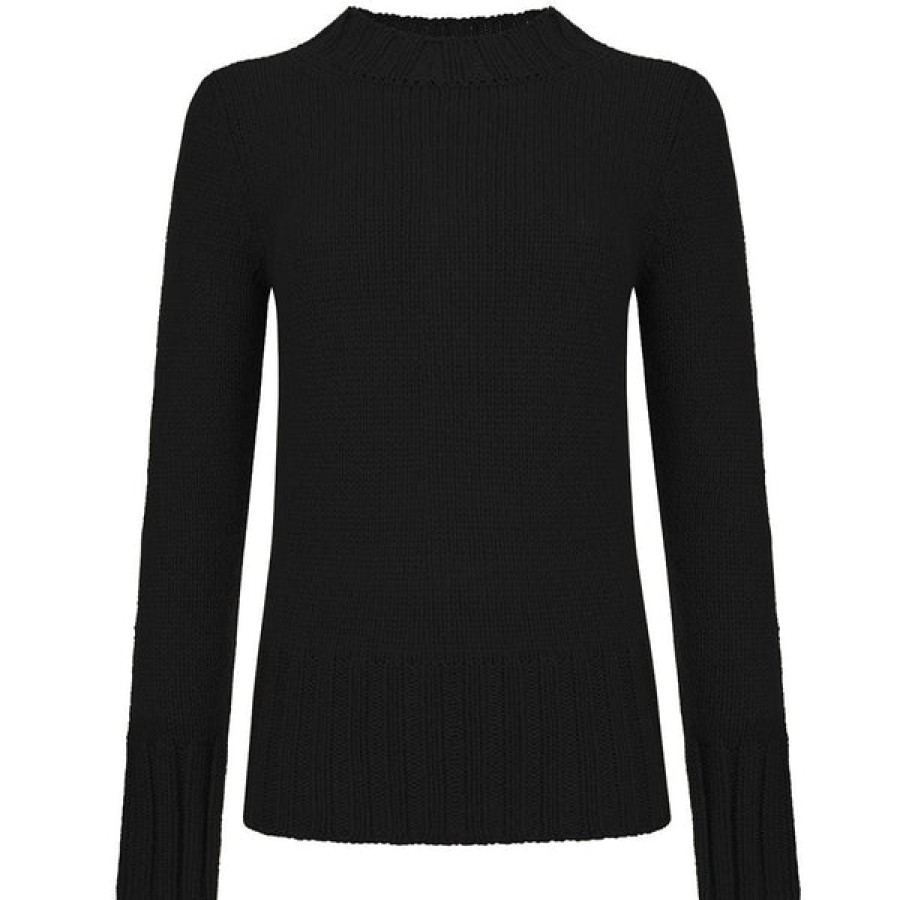 Women Antonia Zander Knitwear & Cashmere | Chunky Knitted Cashere Sweater