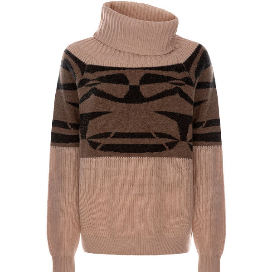 Women Antonia Zander Knitwear & Cashmere | Cashmere Turtleneck Sweater