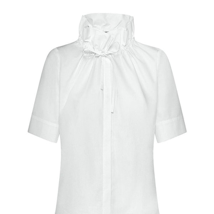 Women Armargentum Tops & Shirts | White Blouse