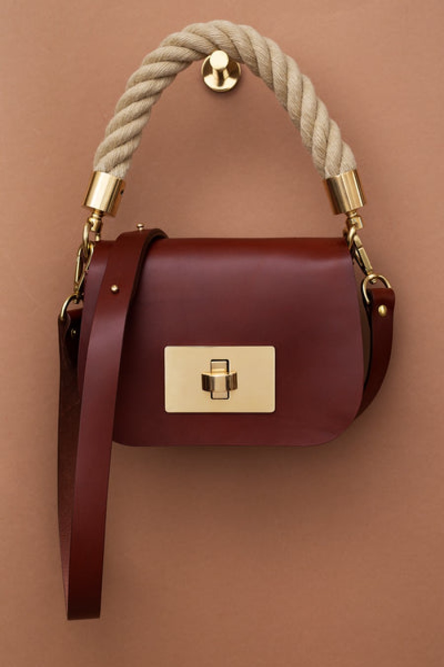 Women Agnes Nordenholz Bags | Vegetable Tanned Small Leather Bag