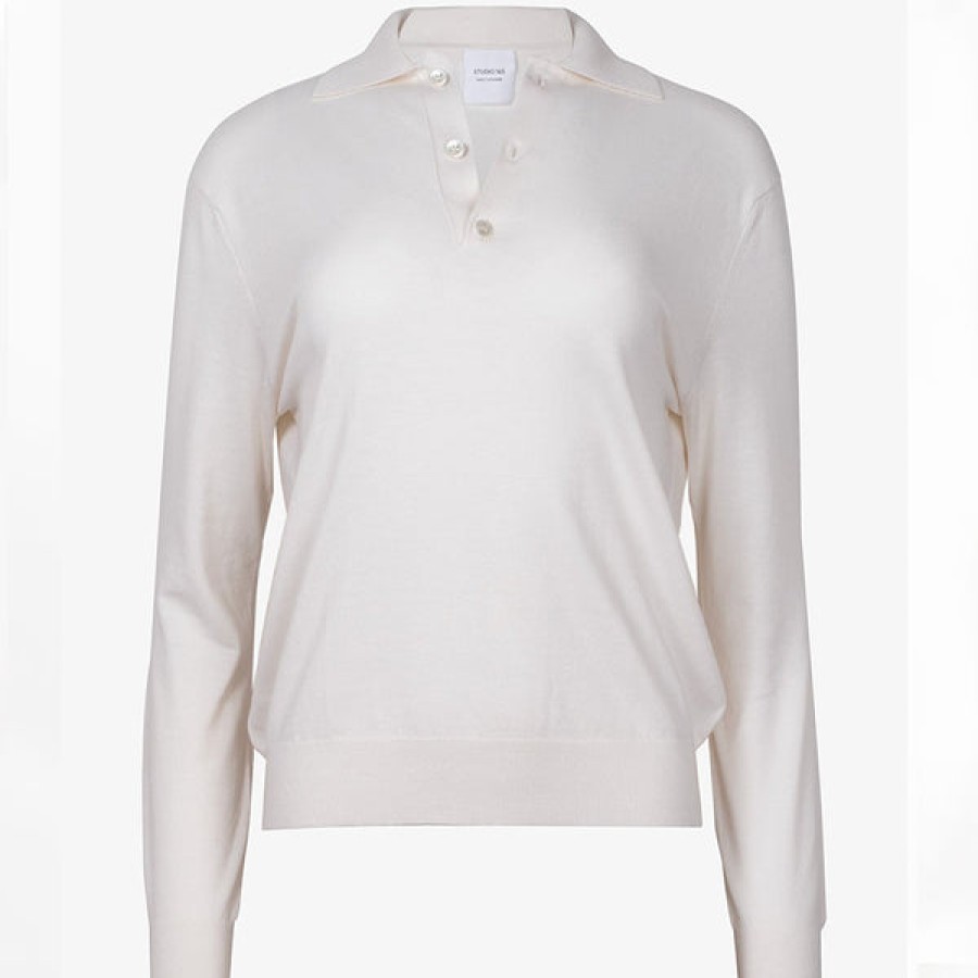 Women STUDIO 163 Tops & Shirts | Polo Sweater