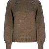 Women Antonia Zander Knitwear & Cashmere | Crew Neck Sweater