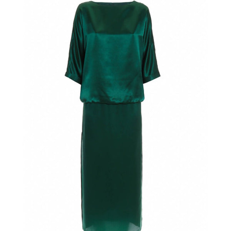 Women Helene Galwas Dresses | Long Silk Dress