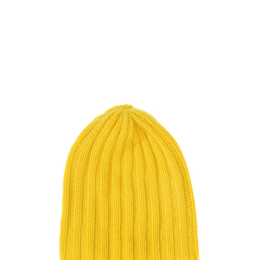 Men PETIT CALIN HAMBURG | Ribbed Cashmere Beanie