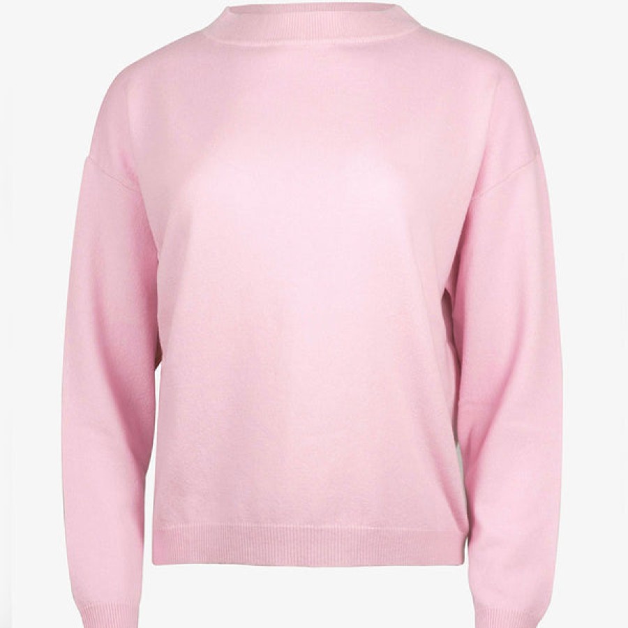 Women STUDIO 163 Knitwear & Cashmere | Cashmere Crewneck Sweater