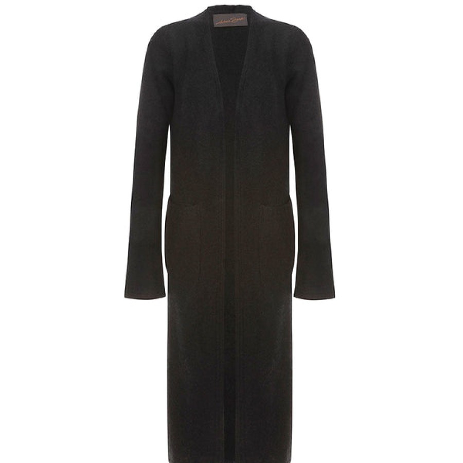 Women Antonia Zander Knitwear & Cashmere | Midi Knit Coat