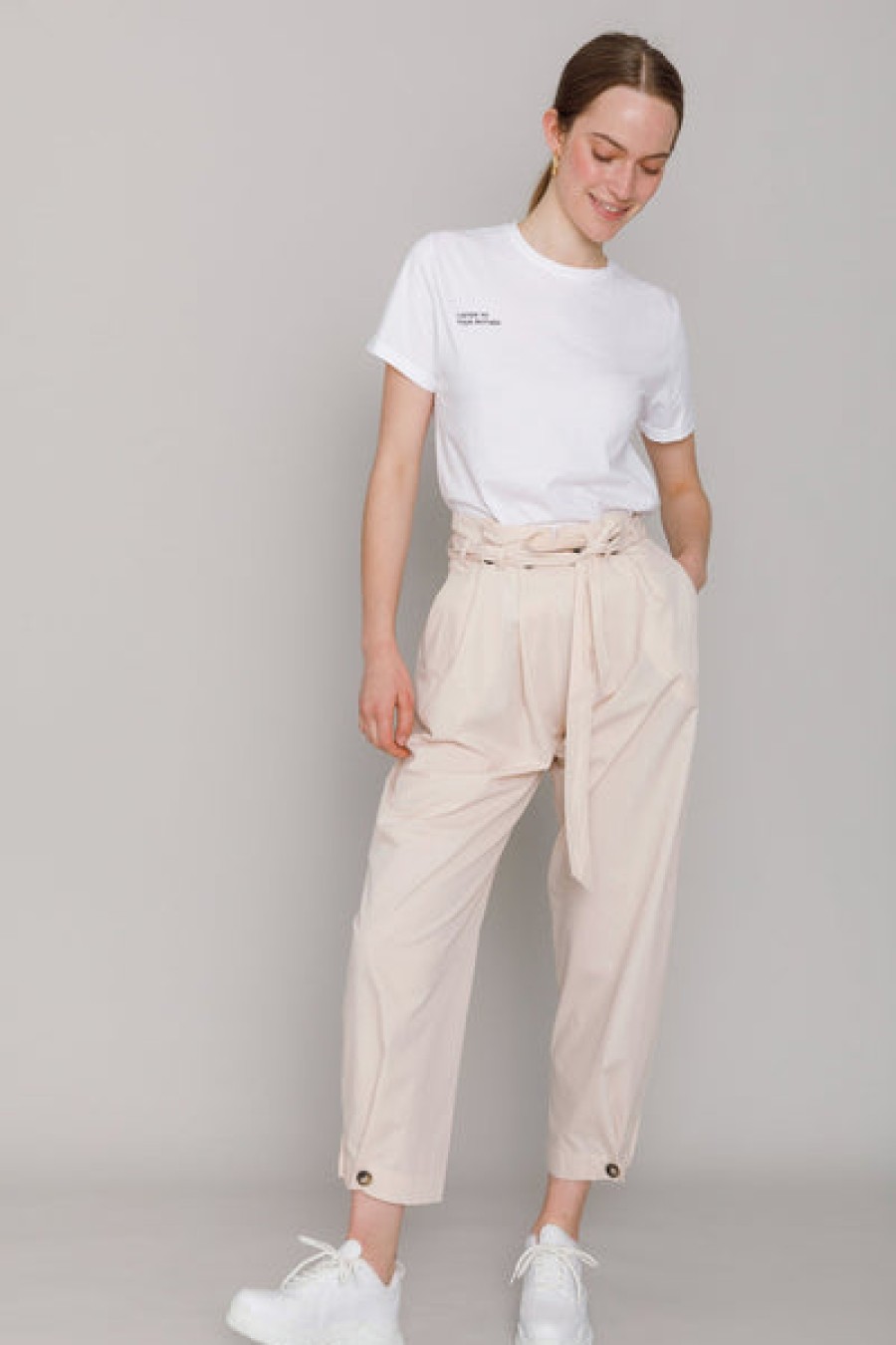 Women Mykke Hofmann Jeans & Trousers | Organic Cotton One Size Zero Waste Pants