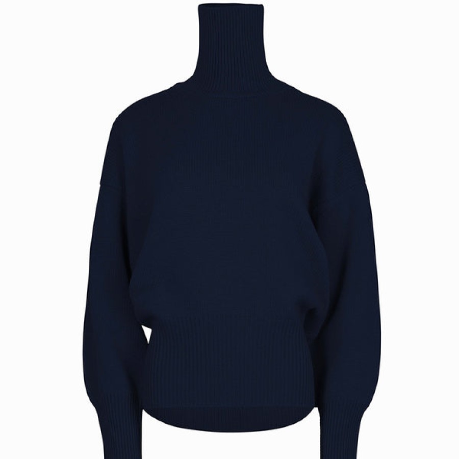 Women STUDIO 163 Knitwear & Cashmere | Cashmere Turtleneck Sweater