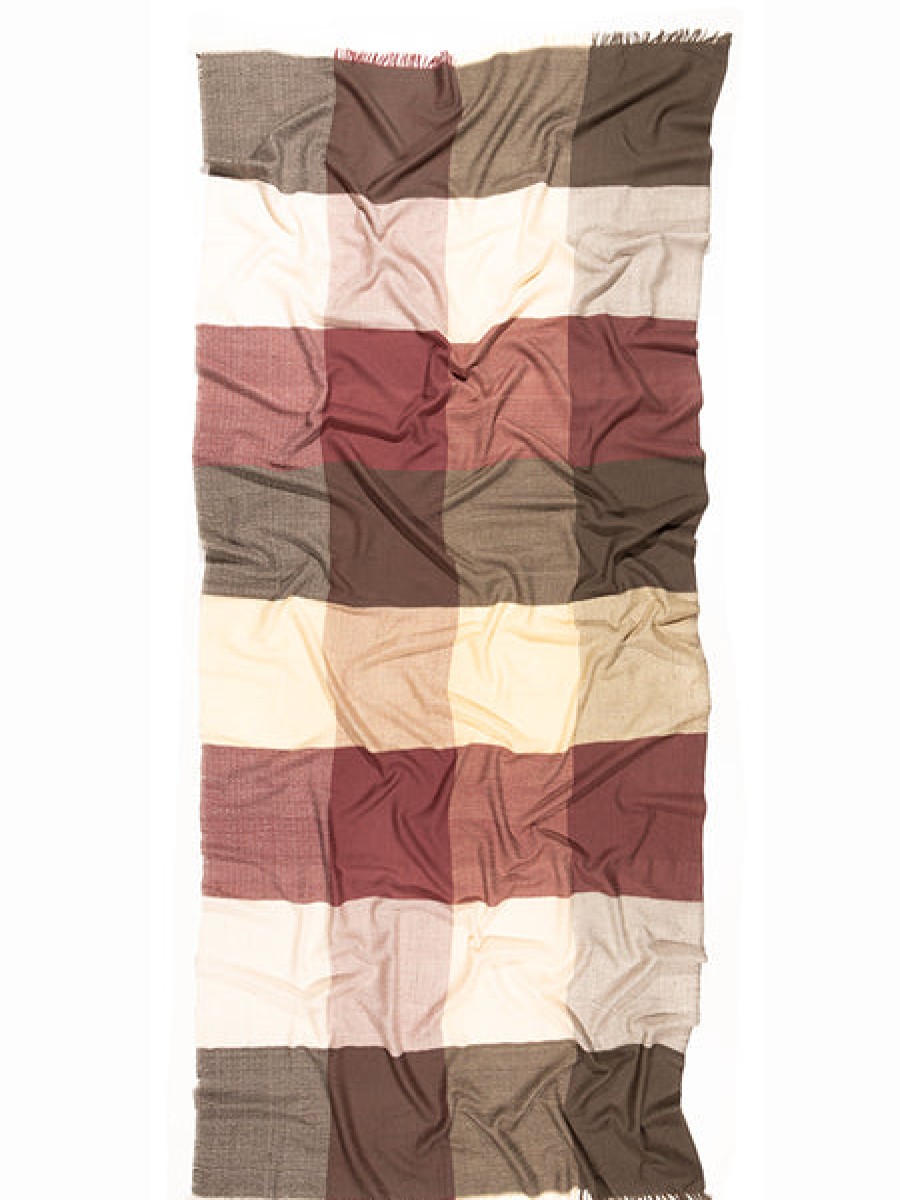 Women 8 EDEN AVENUE Accessories | Checkered Cashmere Scarf