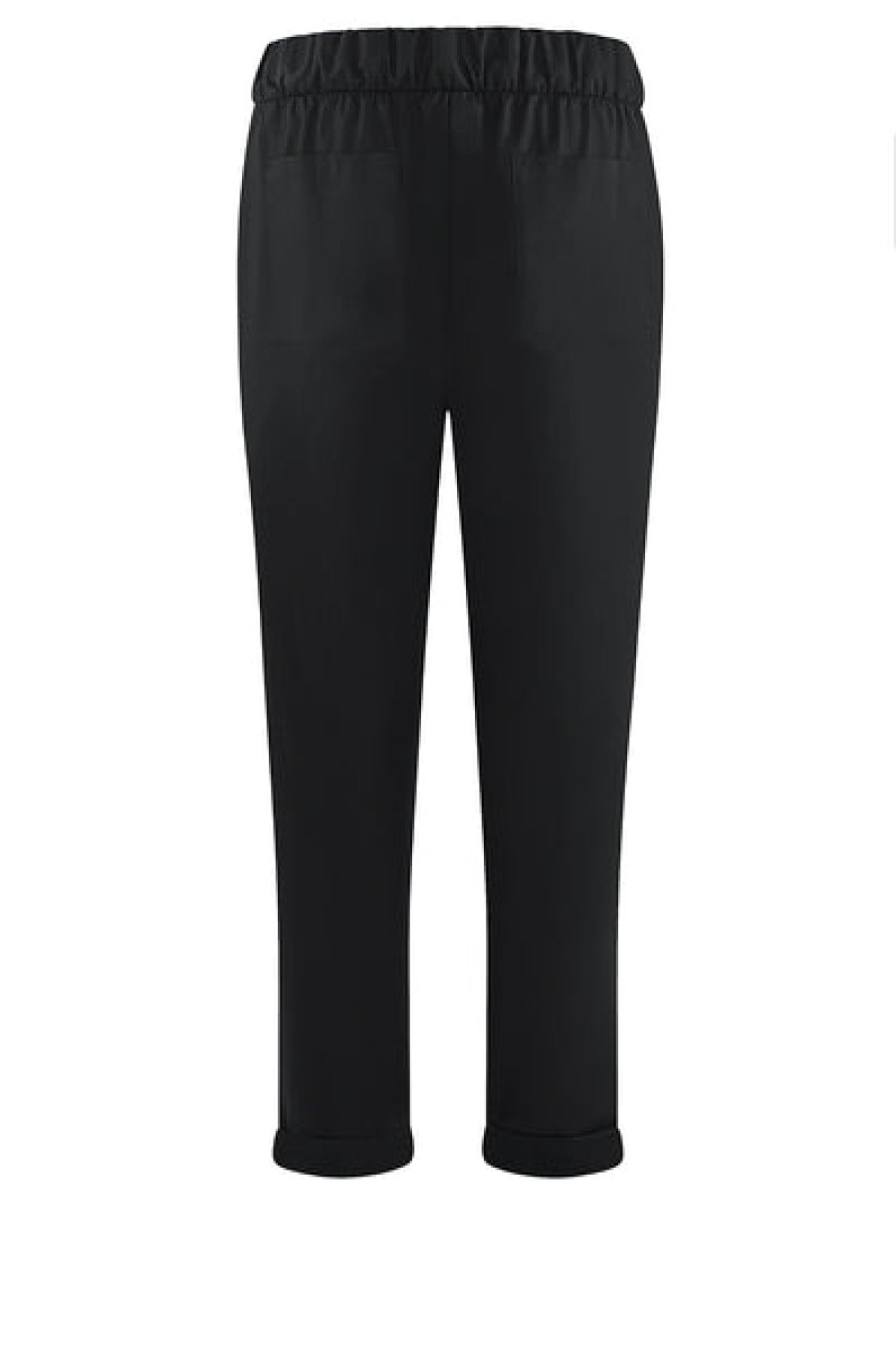 Women Armargentum Jeans & Trousers | Black Cotton Trouser