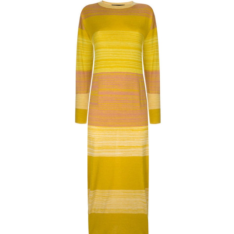 Women Antonia Zander Dresses | Cashmere Silk Long Knit Dress