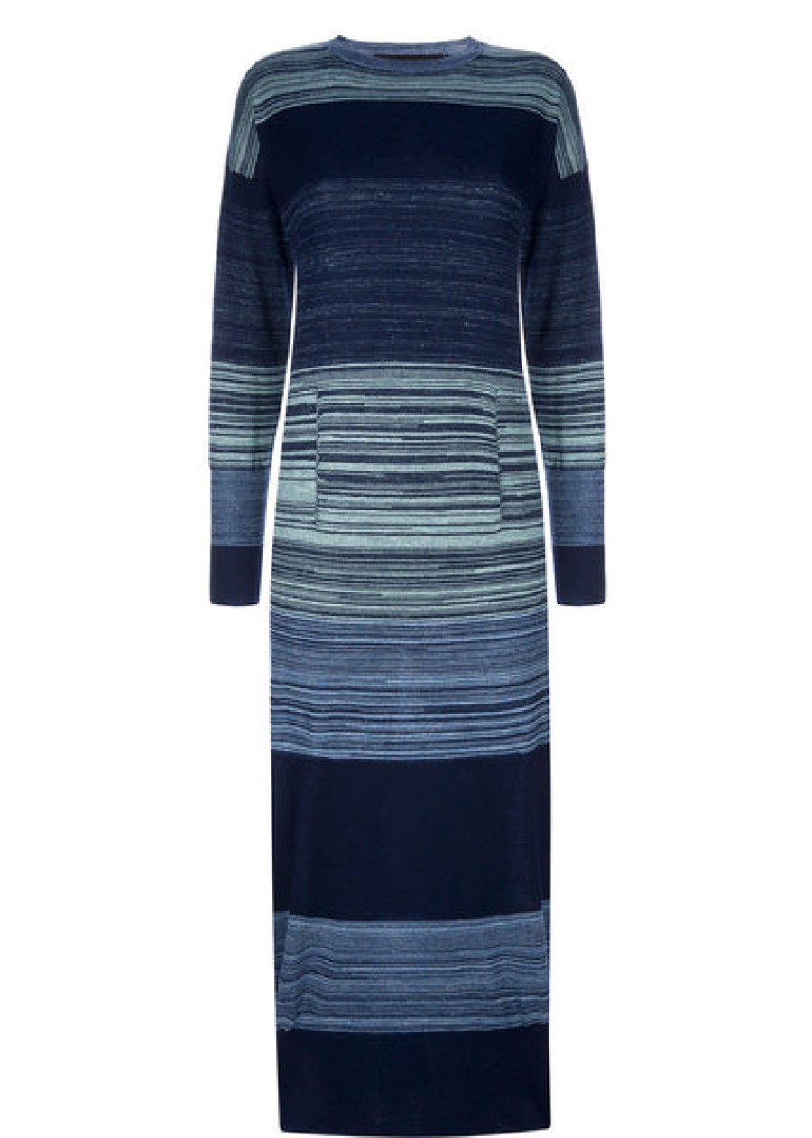 Women Antonia Zander Dresses | Cashmere Silk Long Knit Dress