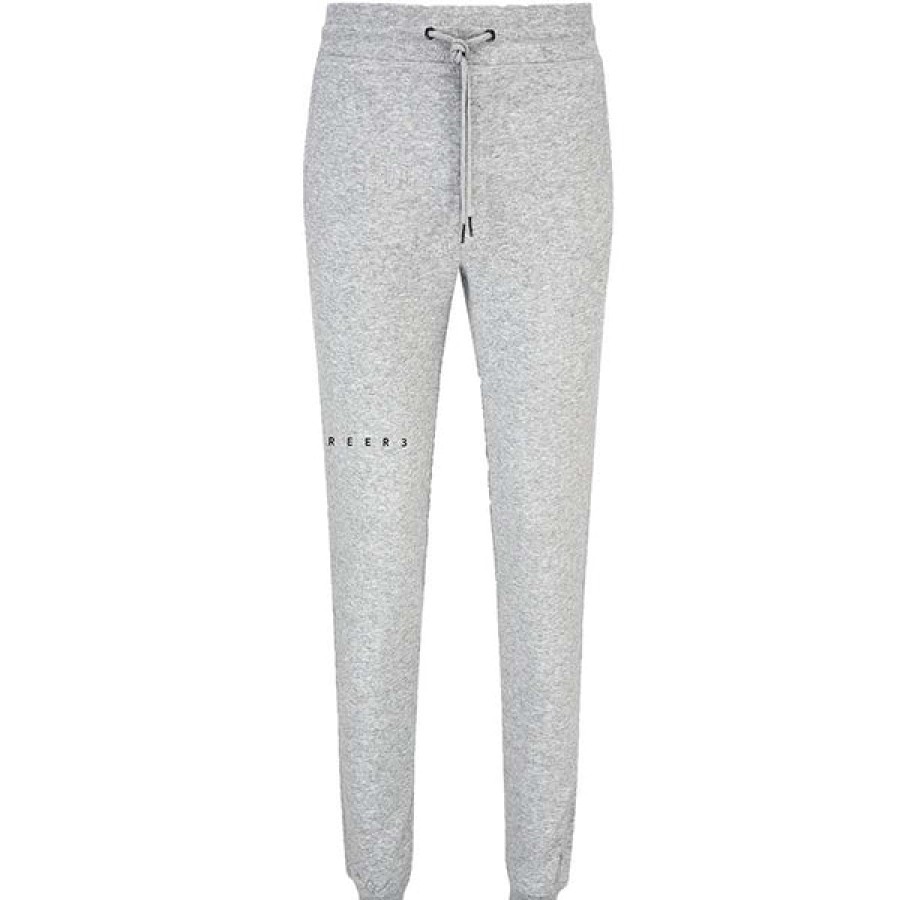 Men REER3 | Organic Cotton Sweatpants In Light Grey For Men