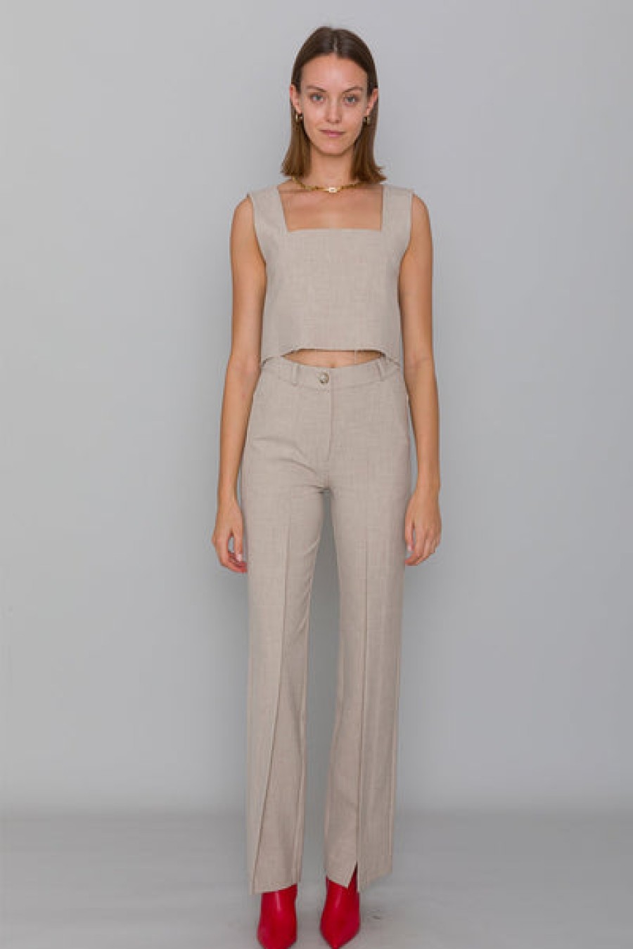 Women Mykke Hofmann Jeans & Trousers | High Waisted Ecovero Pants