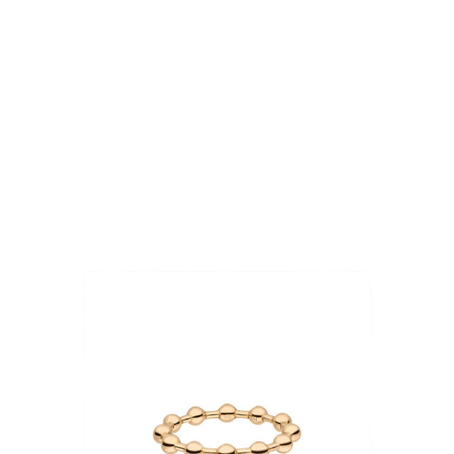 Women Maren Jewellery Jewelery | 18Ct Gold Ball Ring