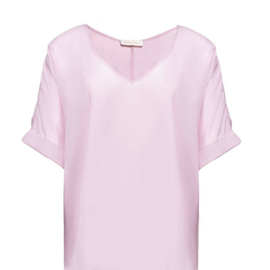 Women Helene Galwas Tops & Shirts | Rose´ Short Sleeve Blouse