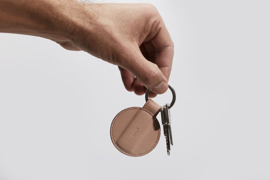 Women VOR Accessories | Leather Keyring In Rose