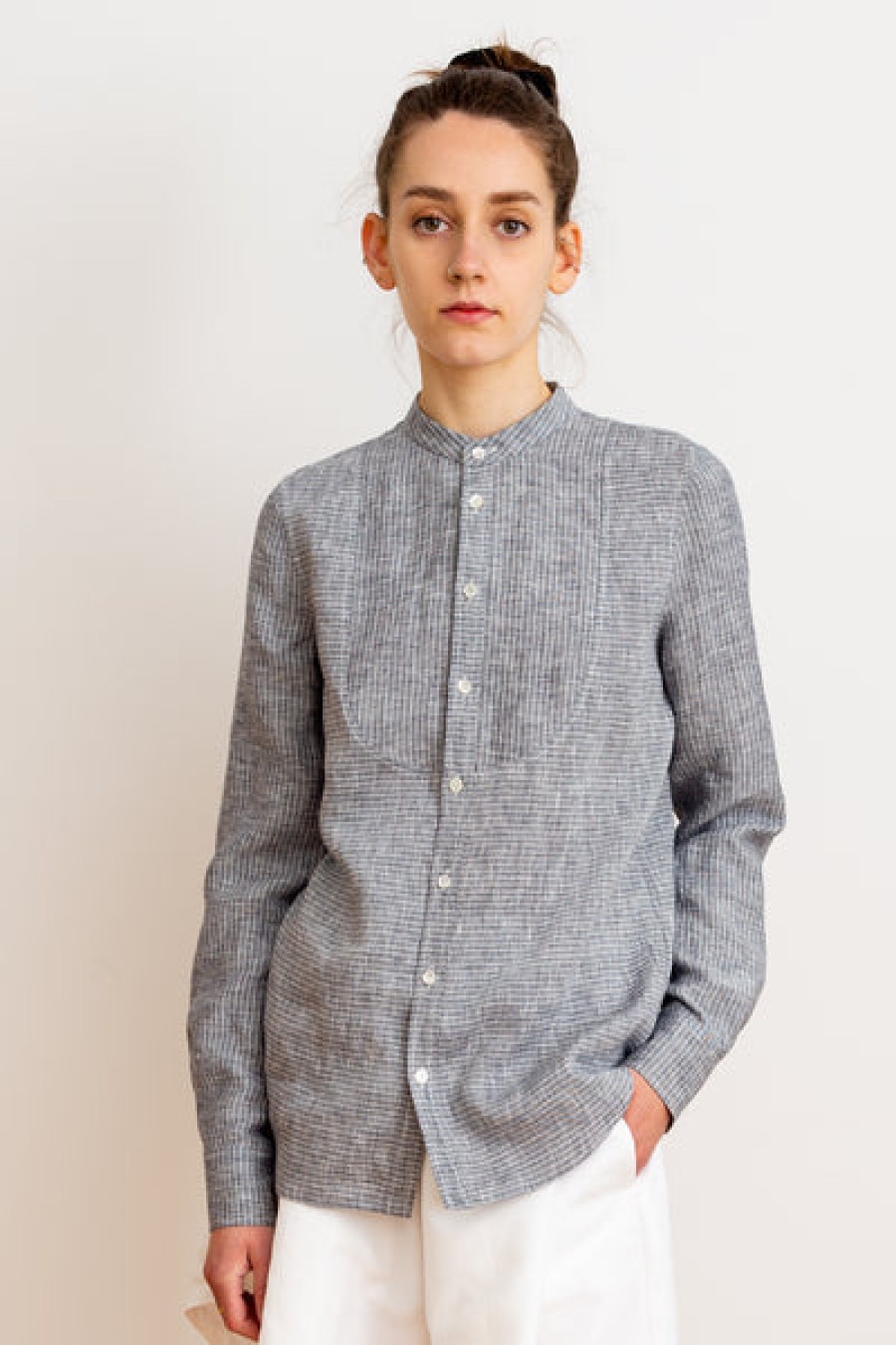 Women Agnes Nordenholz Tops & Shirts | Striped Linen Shirt