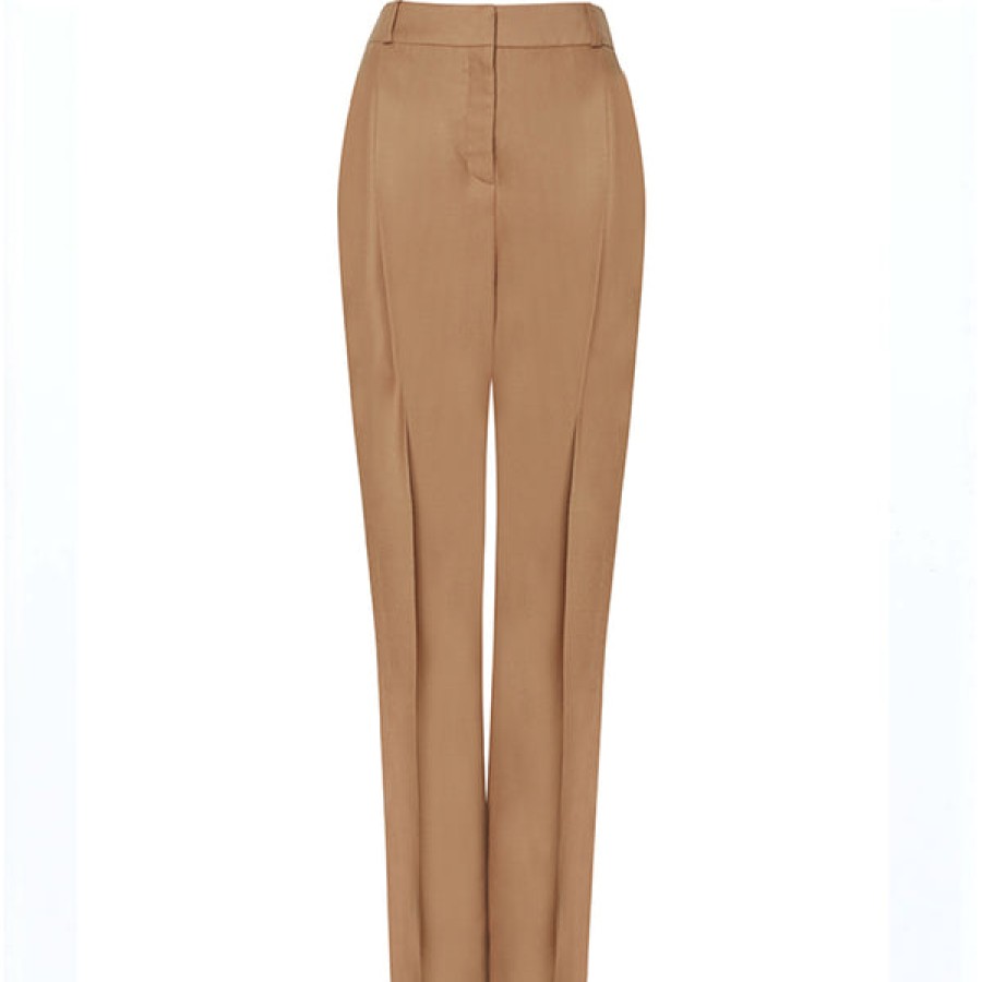 Women MALAIKARAISS Jeans & Trousers | Virgin Wool Trousers