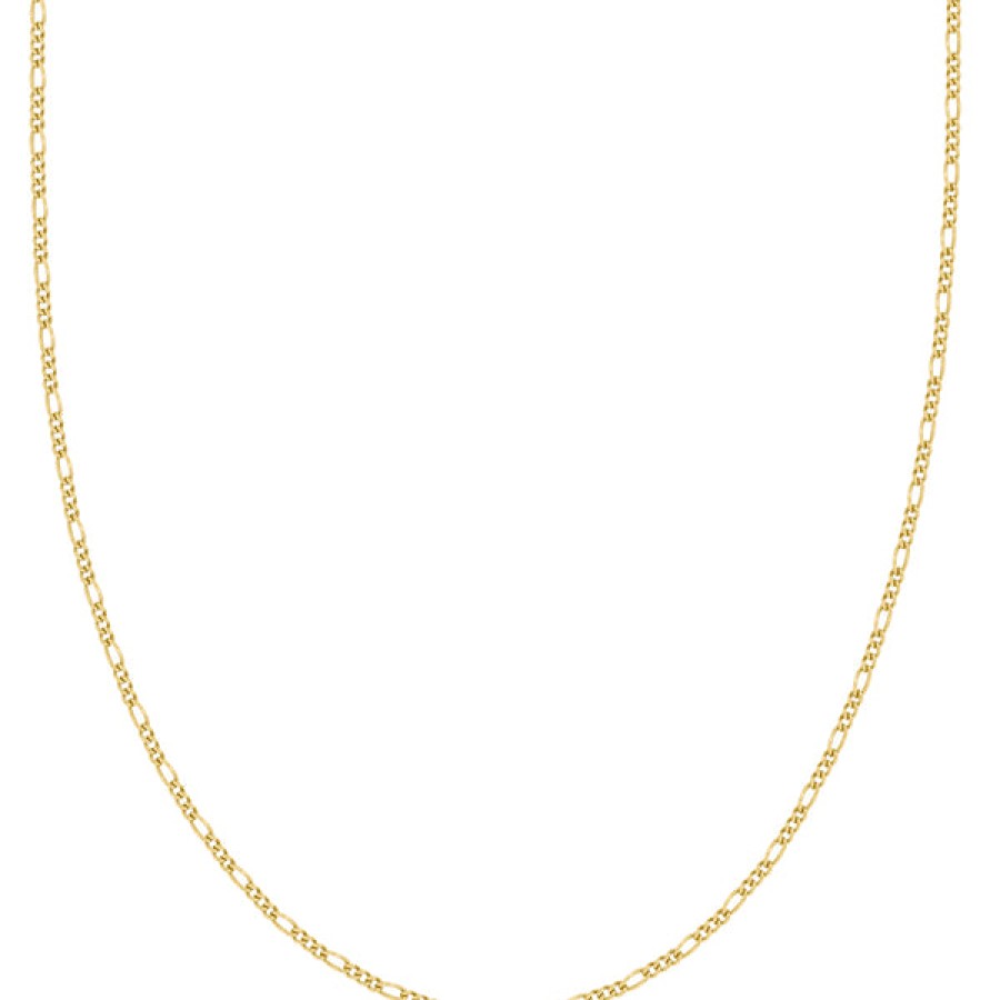 Women LLR Studios Jewelery | 18K Gold Plated Figaro Chain