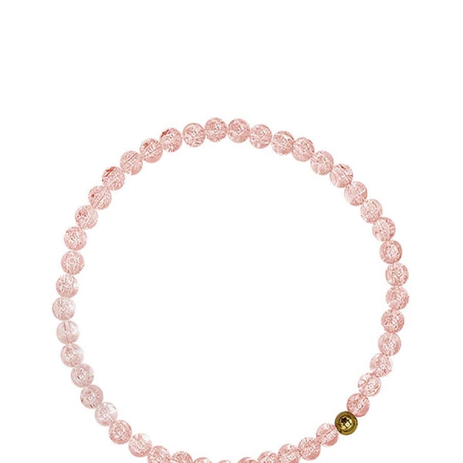 Women MALAIKARAISS Jewelery | Glass Beads Collier In Nude