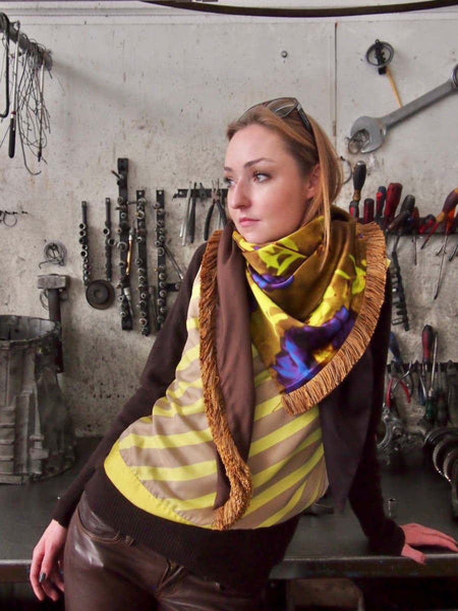 Women CAPITANA Accessories | Reversible Triangular Shawl