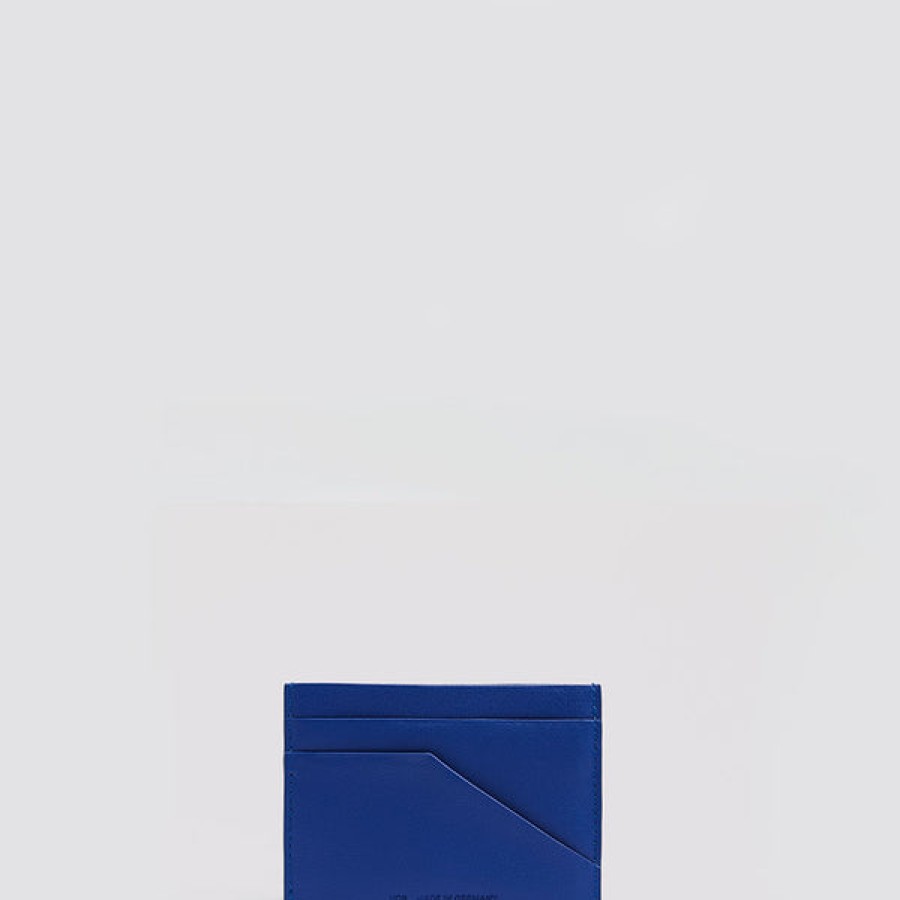 Women VOR Shoes | Leather Cardholder In Blue