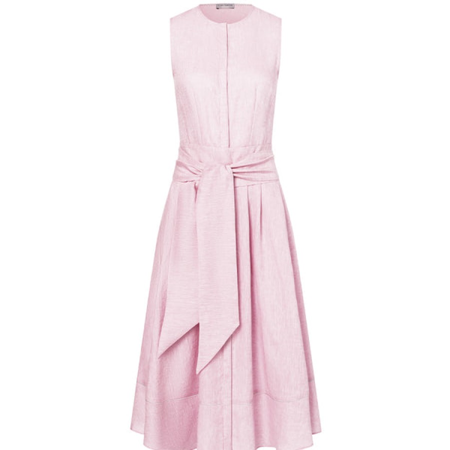 Women Clara Dorothea Dresses | Waisted Linen Dress