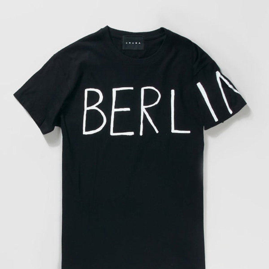 Men CRUBA | Unisex Berlin T-Shirt In Black