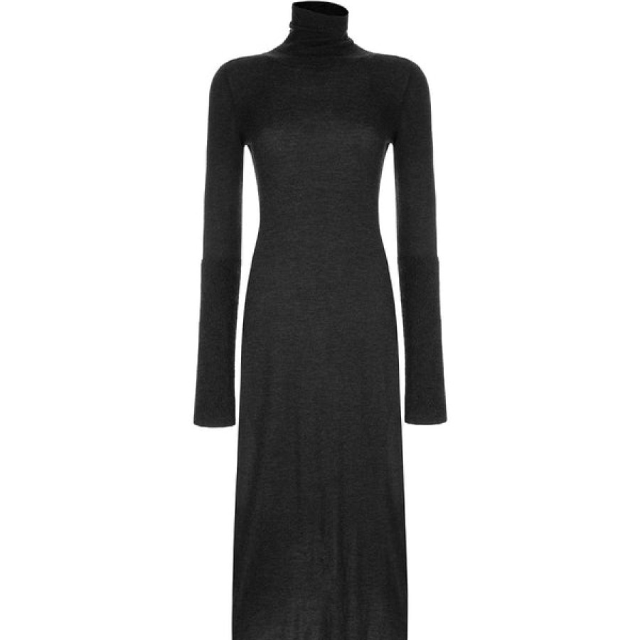 Women Antonia Zander Dresses | Cashmere Turtleneck Dress