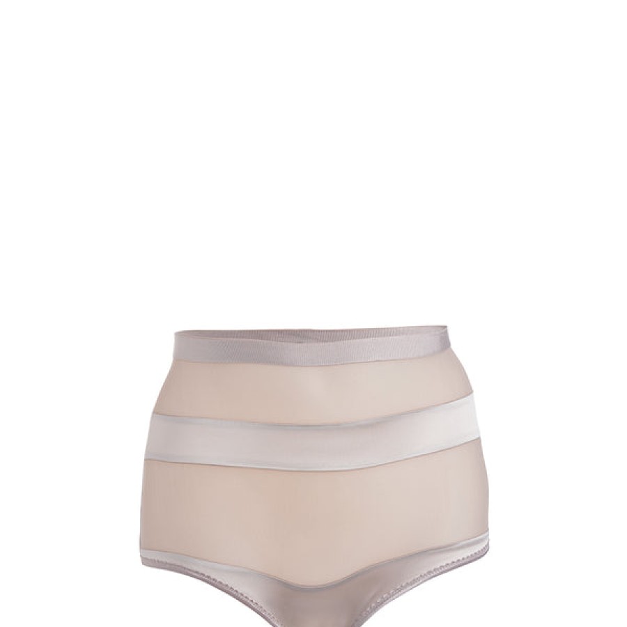 Women Simone Ricker Lingerie | High-Waisted Silk Panties