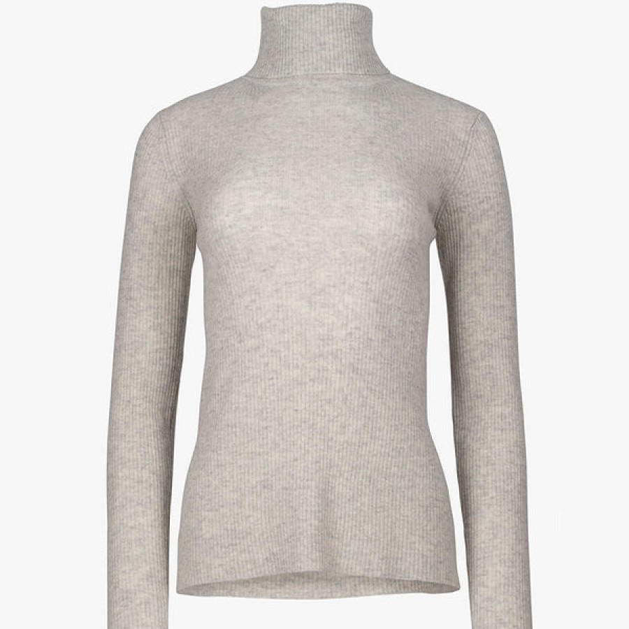 Women STUDIO 163 Knitwear & Cashmere | Cashmere Turtleneck Sweater