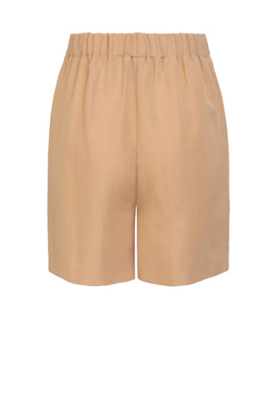 Women HELLOu2019BEN Jeans & Trousers | Waisted Tencel Shorts In Sand