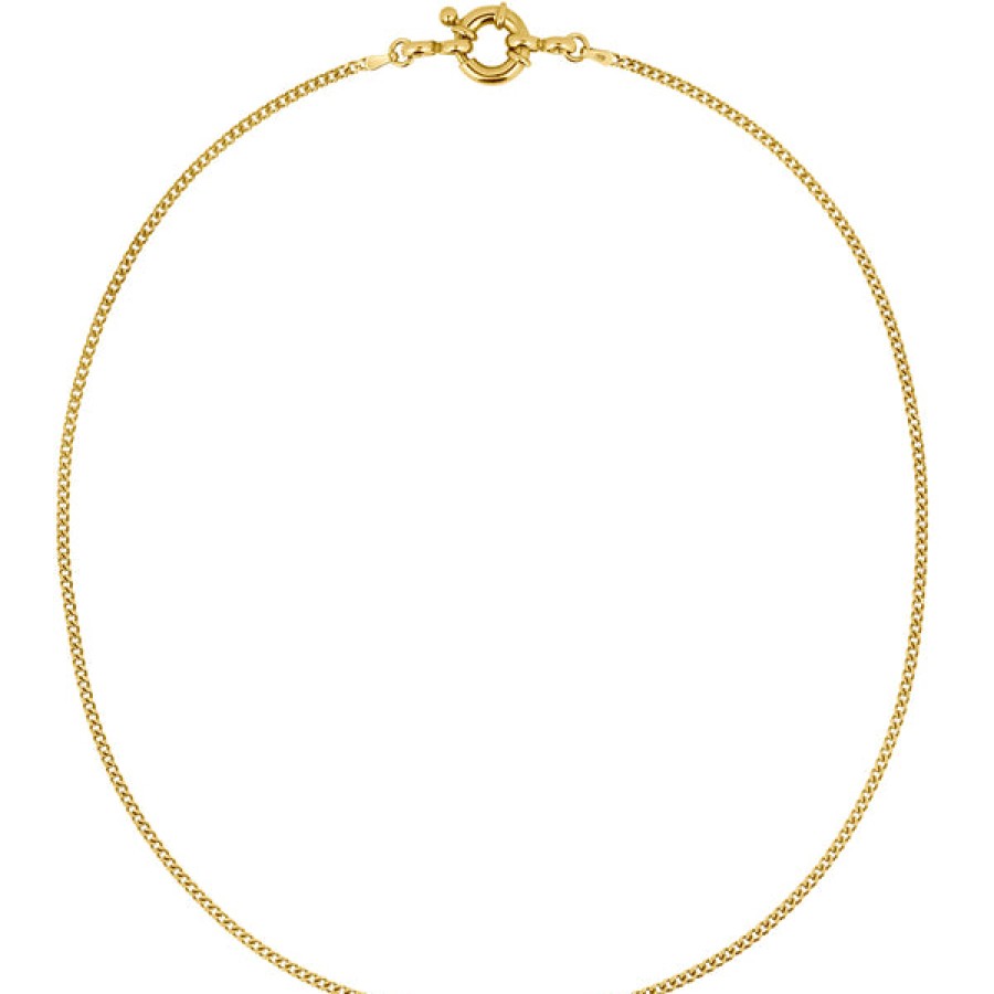 Women LLR Studios Jewelery | 18K Gold Plated Link Chain With Ring Closure