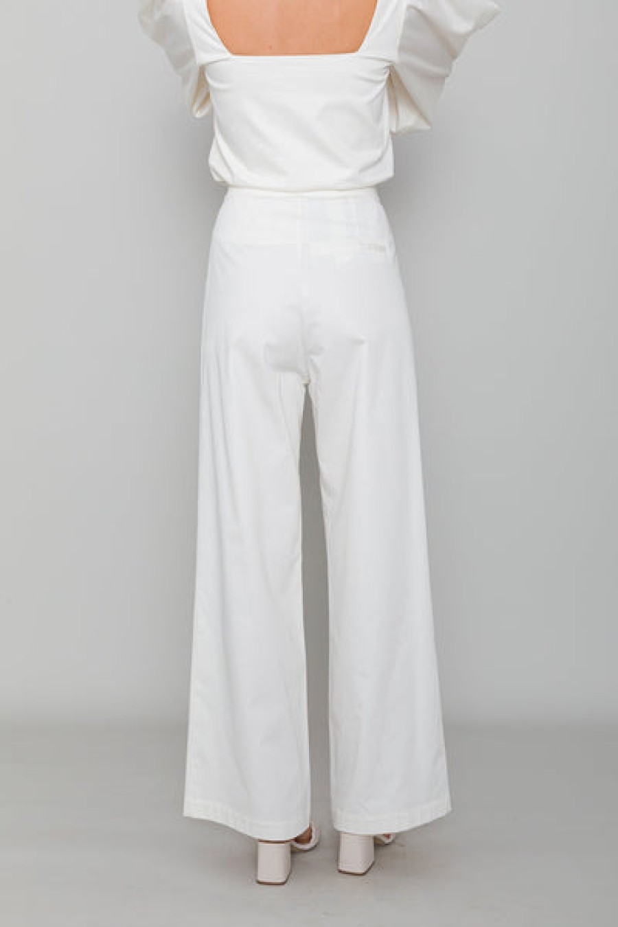 Women Mykke Hofmann Jeans & Trousers | High-Waisted Satin Pants