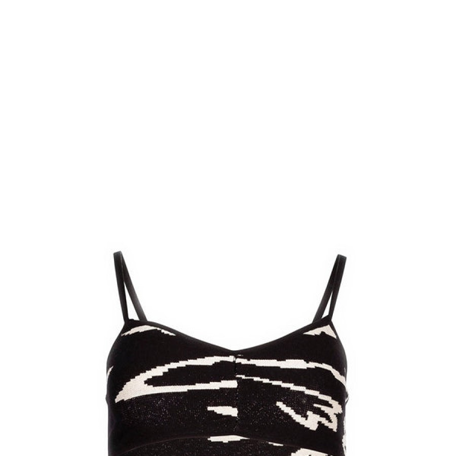 Women STUDIO 163 Lingerie | Patterned Cashmere Bra