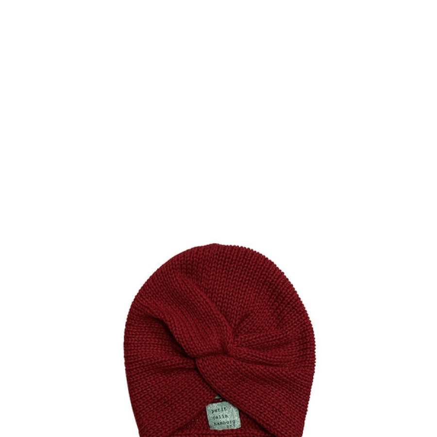 Women PETIT CALIN HAMBURG Accessories | Cashmere Turban In Rust Red