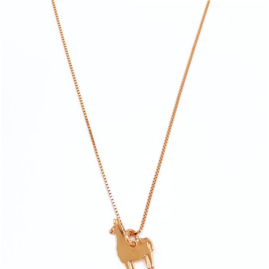 Women MALAIKARAISS Jewelery | Gold Plated Pendant Necklace