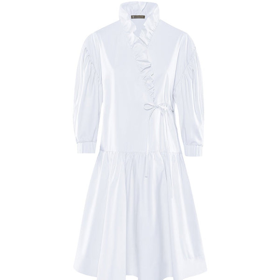 Women Armargentum Dresses | Ruffled Wrap Dress