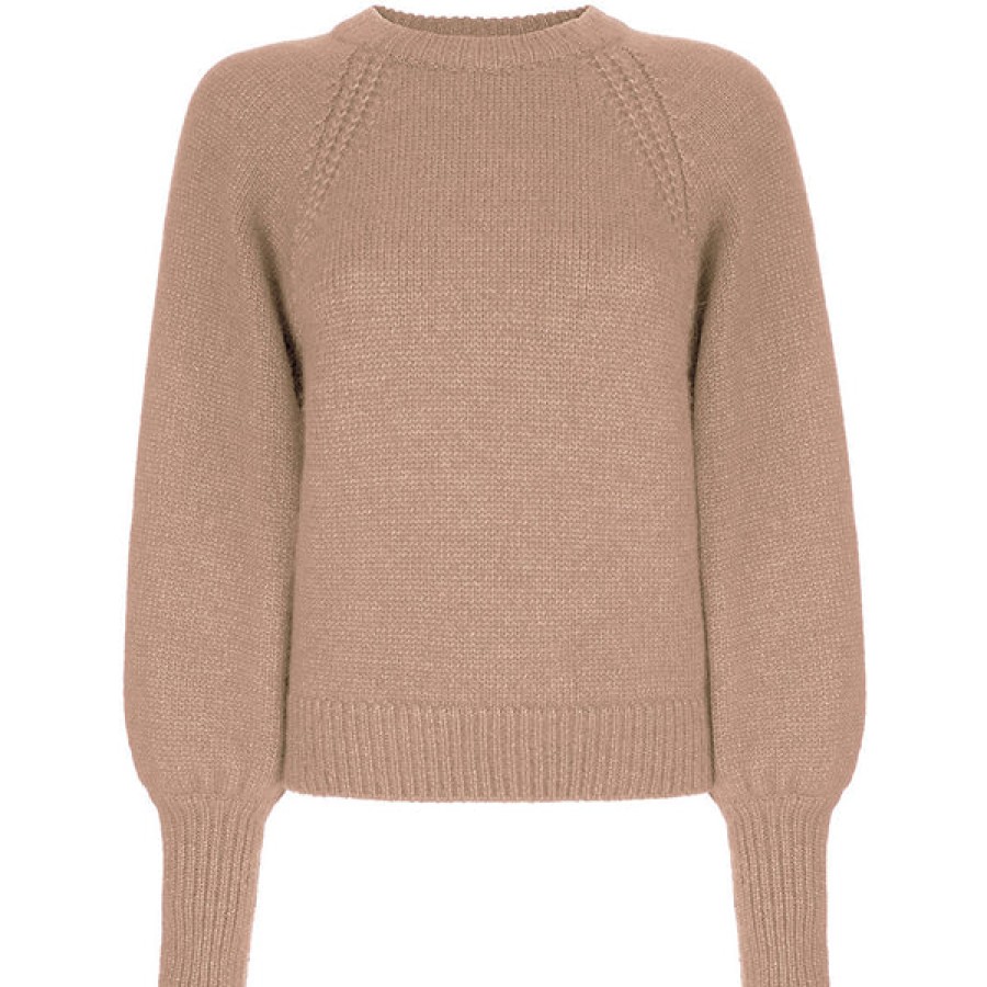 Women Antonia Zander Knitwear & Cashmere | Baby Alpaca Wool Mixed Sweater