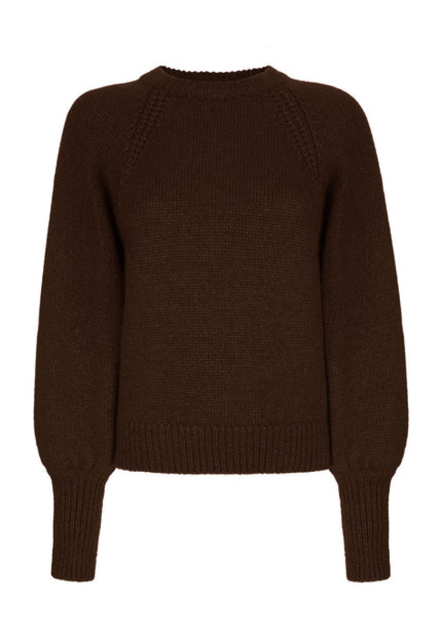 Women Antonia Zander Knitwear & Cashmere | Baby Alpaca Wool Mixed Sweater