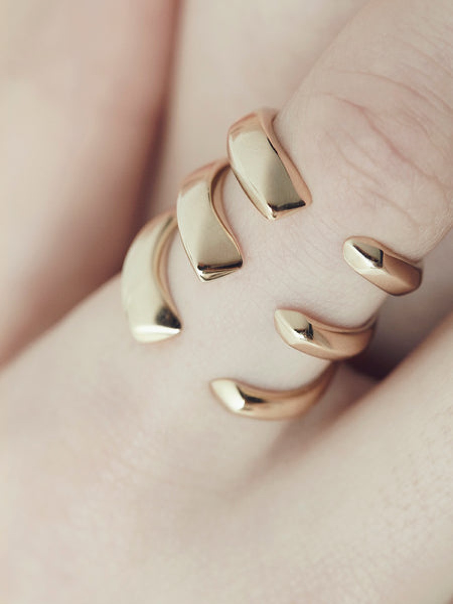 Women XENIA BOUS Jewelery | Gold Plated Ring