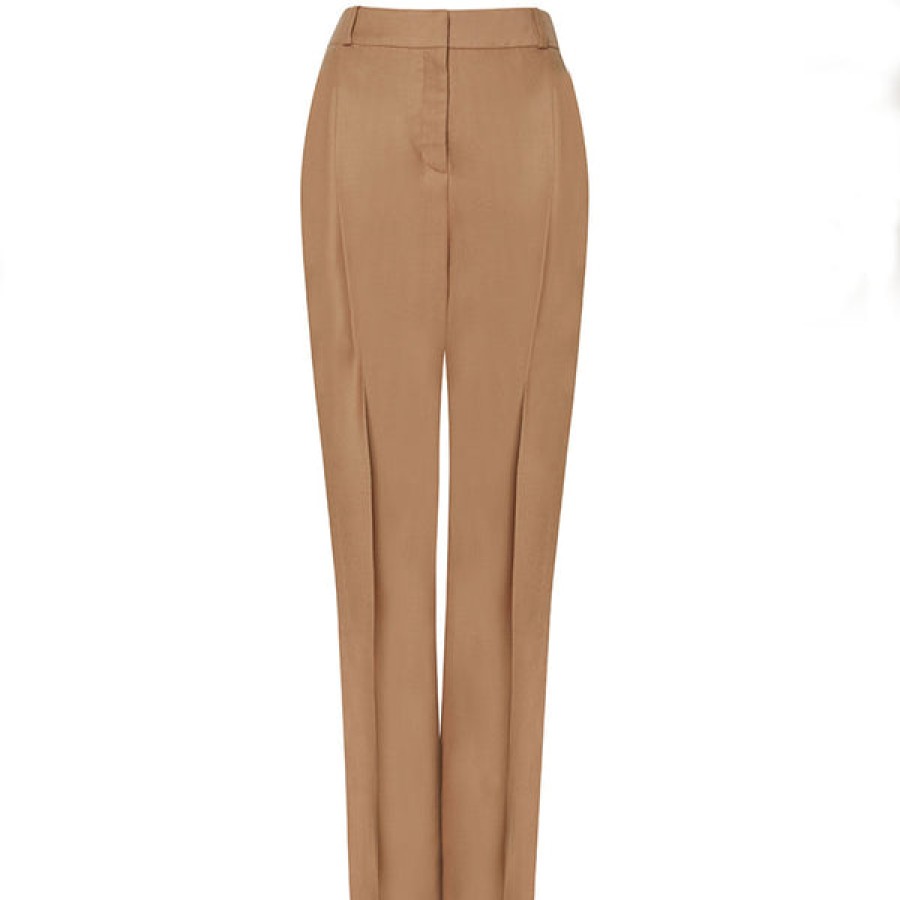 Women MALAIKARAISS Jeans & Trousers | High-Waisted Trouser