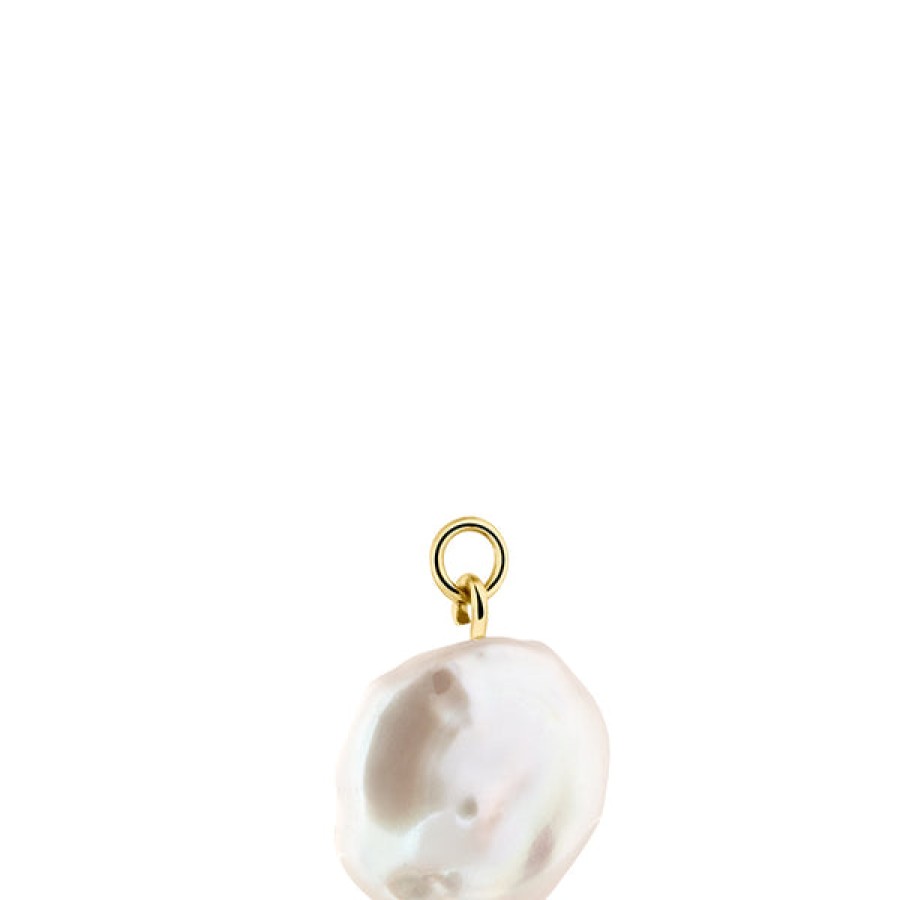 Women LLR Studios Jewelery | 14K Gold Keshi Pearl Pendant