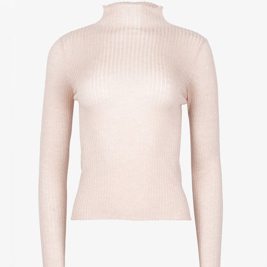 Women STUDIO 163 Knitwear & Cashmere | Ribbed Turtlneck