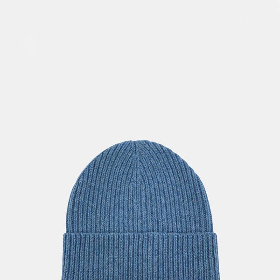 Men NTHIRTYTHREE | Ribbed Beanie In Blue