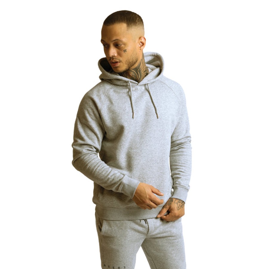 Men REER3 | Unisex Organic Cotton Hoodie In Grey