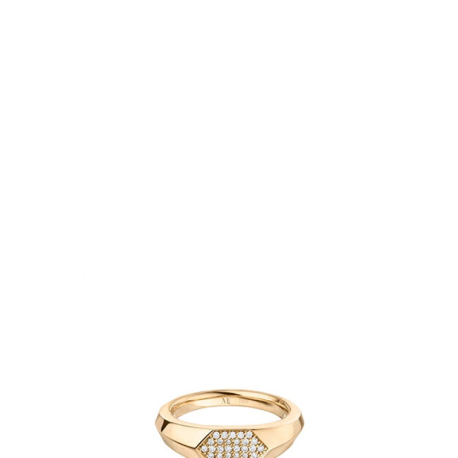 Men Maren Jewellery | 18Ct Gold Signet Ring