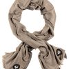 Women 8 EDEN AVENUE Accessories | Embroidered Cashmere Scarf