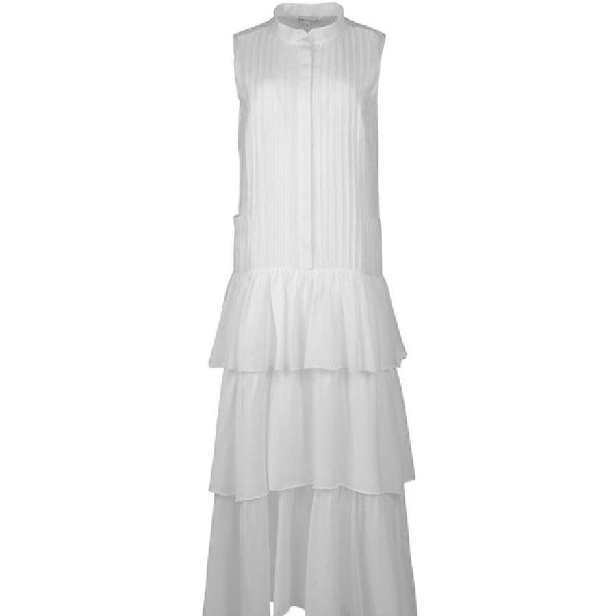 Women Helene Galwas Dresses | White Maxi Dress